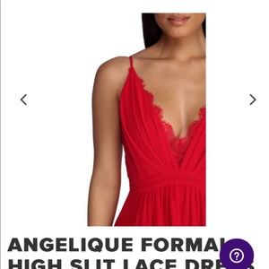 Medium Red Windsor Maxi Dress